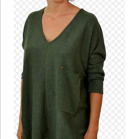 Kerisma Raven Dress Olive green S/M - Picture 1 of 6